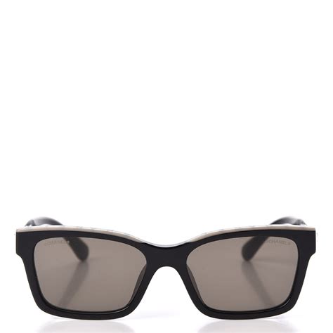 5417 chanel square sunglasses|chanel sunglasses quilted sides.